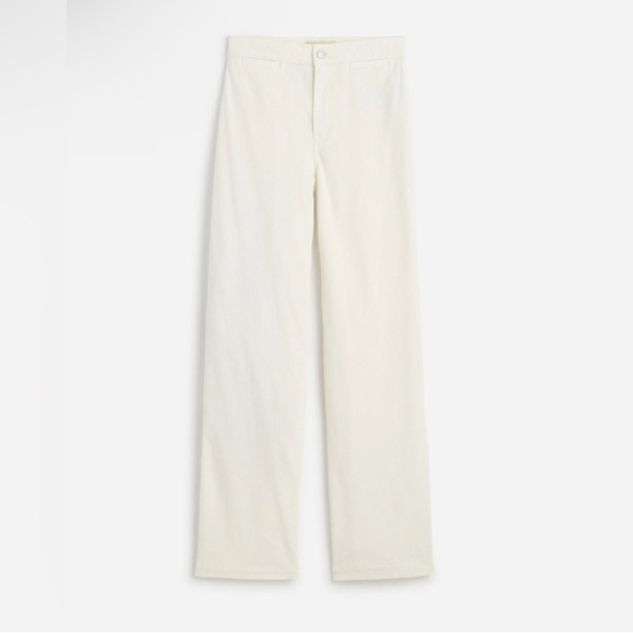 Madewell NWT The Emmett Wide Leg Pant in Corduroy. Welt Pocket Edition Size 25 - Picture 2 of 16